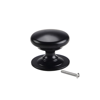 Harfington 1pcs 30x25mm Aluminum Alloy Knob Handle with Optional Drilling and Drill-Free Installation