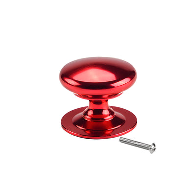 Harfington 1pcs 30x25mm Aluminum Alloy Knob Handle with Optional Drilling and Drill-Free Installation