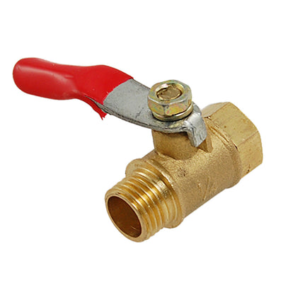 uxcell Uxcell Quarter Turn Handle Male to Female Thread Full Port Ball Valve