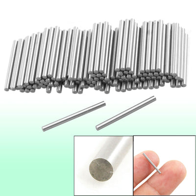 uxcell Uxcell 100 Pcs Metal 1.25mm x 15.8mm Dowel Pins Fasten Elements