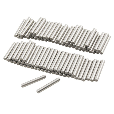 Harfington Uxcell 100 Pcs Stainless Steel 2.5mm x 15.8mm Dowel Pins Fasten Elements