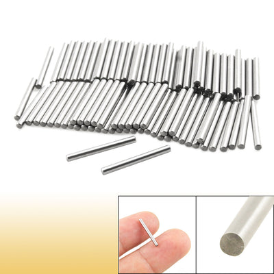 uxcell Uxcell 100 Pcs Stainless Steel 1.6mm x 15.8mm Dowel Pins Fasten Elements