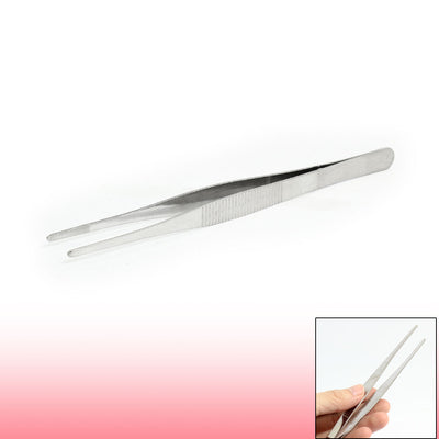 Harfington Uxcell Square Polished Tip Stainless Steel Straight Tweezers 18cm Long