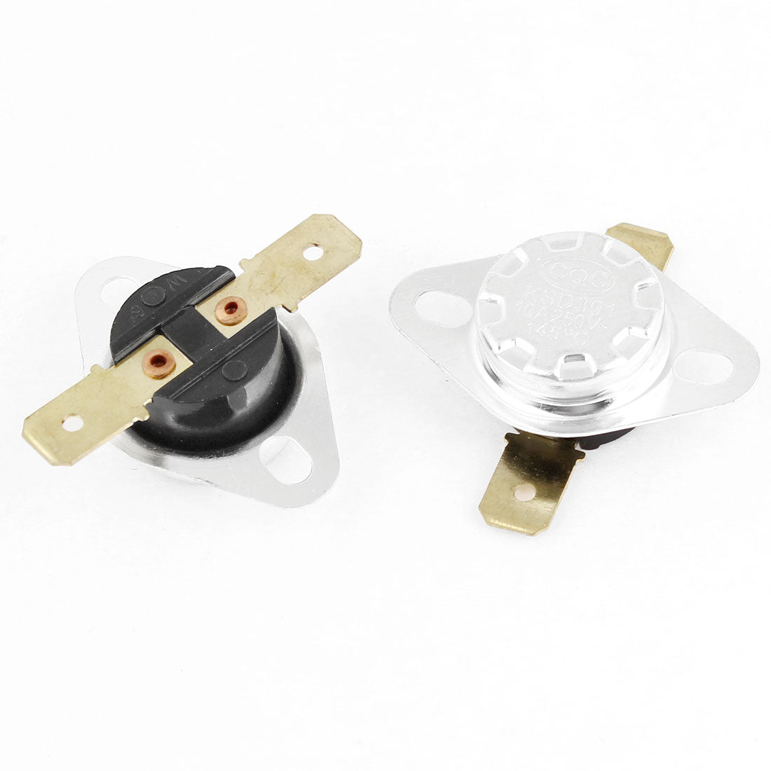 uxcell Uxcell 2 Pcs 100 Celsius 212F Normal Close Temperature Controlled Switch KSD301