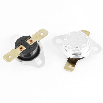 Harfington Uxcell 2 Pcs 100 Celsius 212F Normal Close Temperature Controlled Switch KSD301