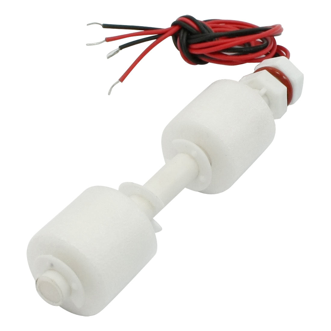 uxcell Uxcell ZP10010-2-52 Water Liquid Level Sensor Plastic Dual Float Floating Switch