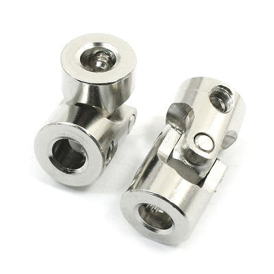 Harfington Uxcell 5mm to 5mm Inner Dia Rotatable Universal Joint Connector 2 Pcs