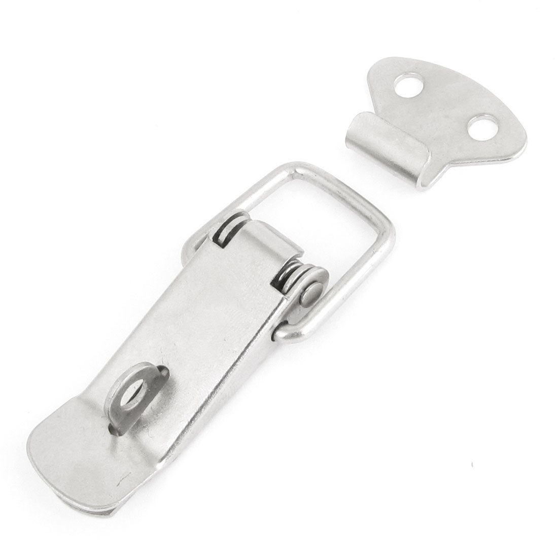 uxcell Uxcell Toolbox Safeguard Locking Toggle Latch 2.8" Long Silver Tone