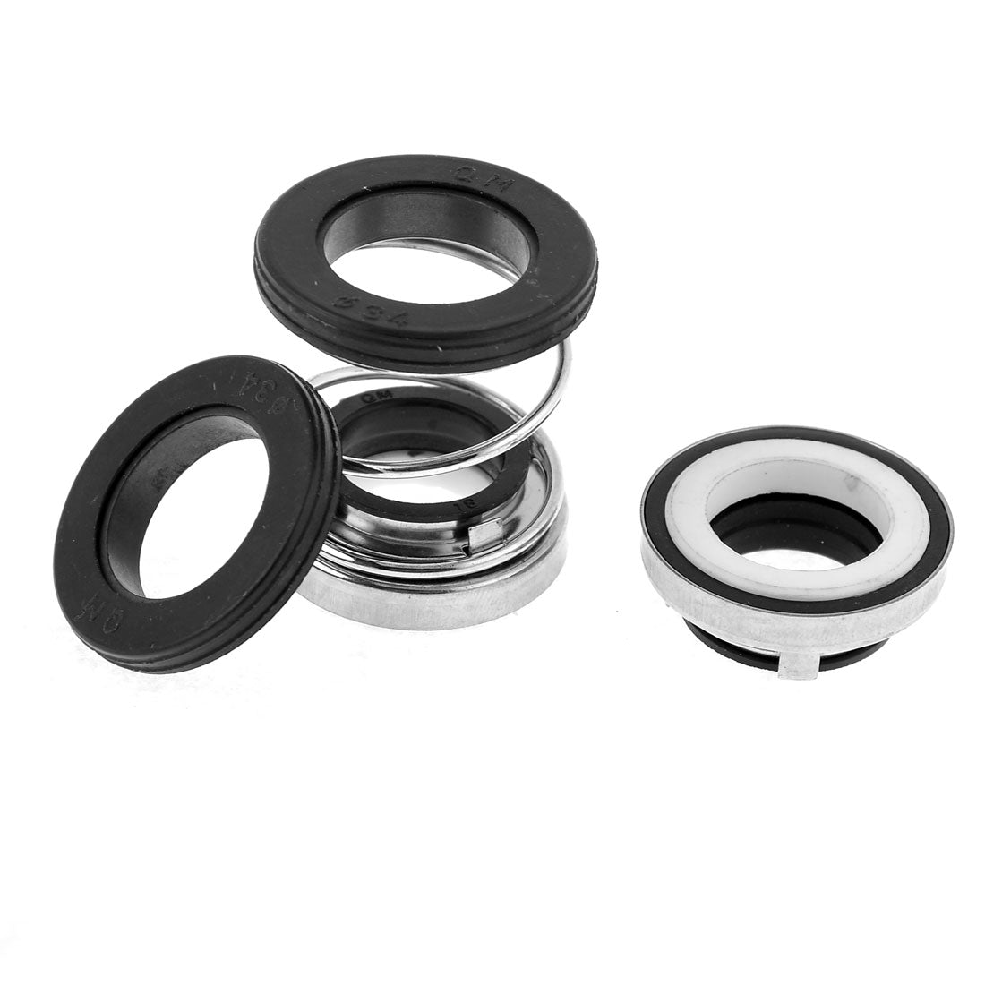 uxcell Uxcell 18mm Inside Dia Water Pumps Tubs Coil Spring Mechanical Shaft Seal