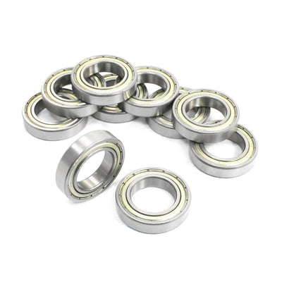 uxcell Uxcell 10Pcs 6905Z Sealed Deep Groove Rillenkugellager Ball Bearing 25x42x9mm