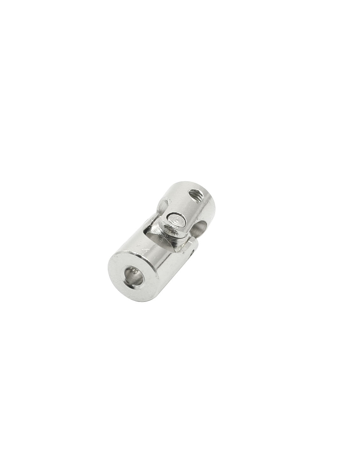 uxcell Uxcell RC Model Motor 4mm to 3.175mm Inner Dia Rotatable Silver Tone Metal Universal Joint Connector