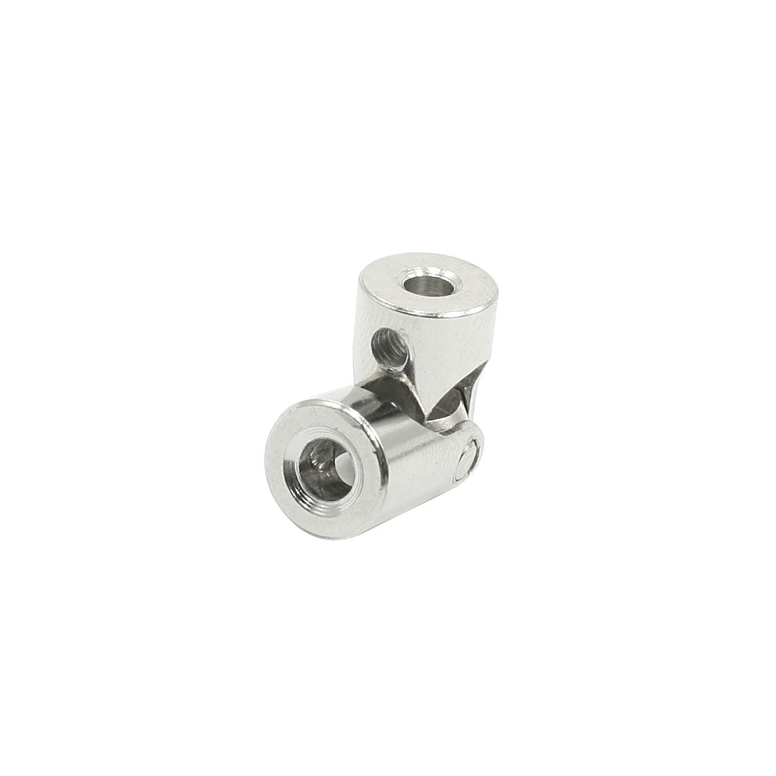 uxcell Uxcell RC Model Motor 4mm to 3.175mm Inner Dia Rotatable Silver Tone Metal Universal Joint Connector