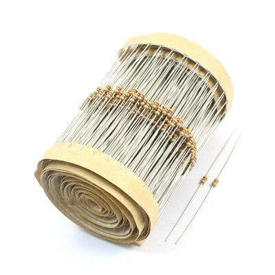 uxcell Uxcell 600 Pcs 1/8Watt 470 Ohm 5% Tolerance Axial Lead Type PCB Through Hole Mounting Carbon Film Fixed Resistors