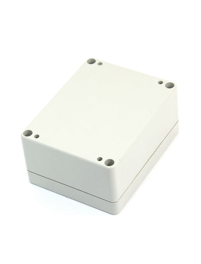 Harfington Uxcell Plastic Surface Mounted Power Protective Case Junction Box 115x90x55mm