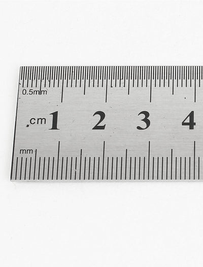 Harfington Uxcell Office Measurement Tool Dual Sides Straight Ruler Rule 50cm 20"