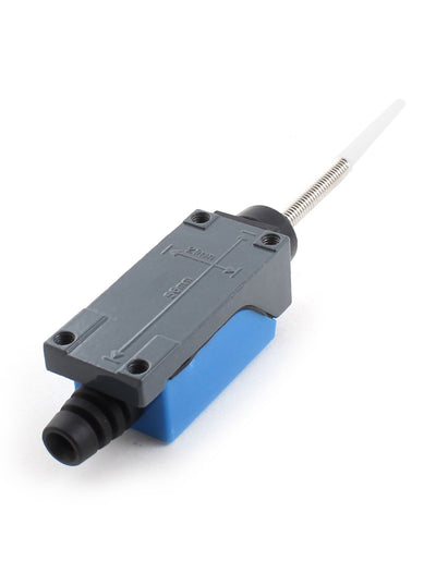 Harfington Uxcell ME8166 AC250V/5A DC115V/0.4A DPST 1NO 1NC Flexible Spring Wobble Stick Arm Type Momentary Limit Switch for CNC Mill