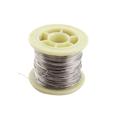 0.25mm 30AWG Heating Resistor Nichrome Wires for Heating Elements 33ft - 10m/33ft Length