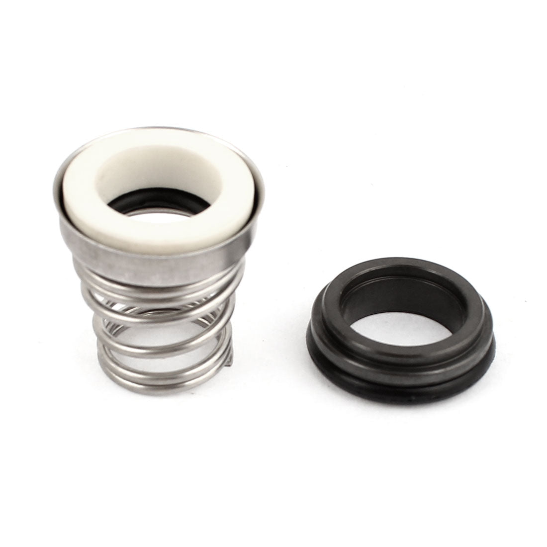 uxcell Uxcell Spring Coil Ceramic Ring Water Pump Mechanical Shaft Seal 17mm Inside Dia