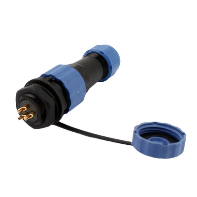 Harfington Uxcell SD16 16mm 3 Terminals Waterproof Aviation Socket Cable Connector IP68