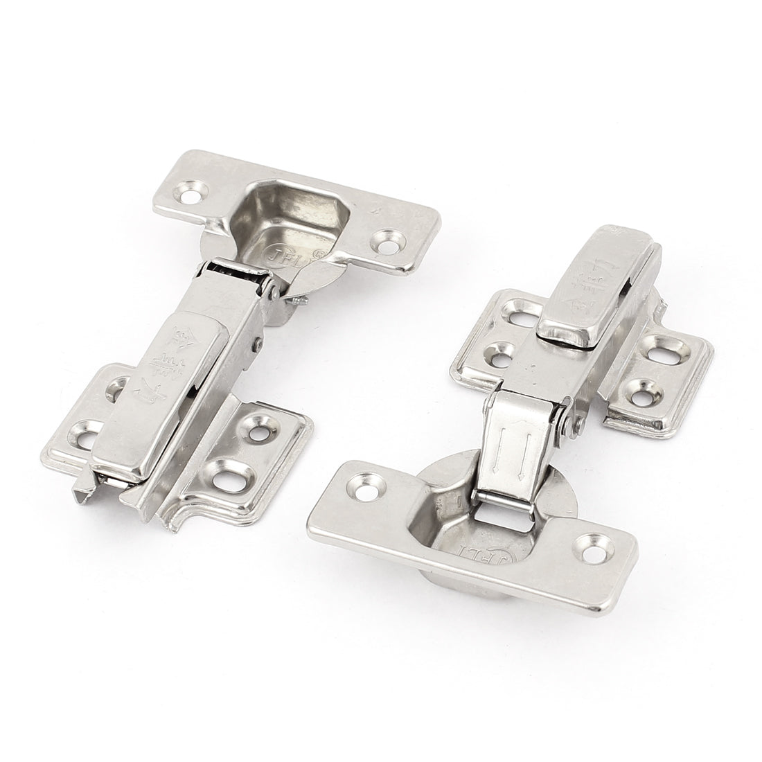 uxcell Uxcell Door Kitchen Cabinet Cupboard Full Overlay Concealed Hinge Hardware 2 Pcs