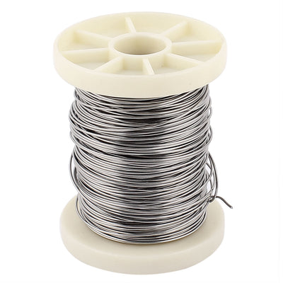 Harfington Uxcell FeCrAl Draht 1mm 18 Gauge AWG 164ft Roll 0,515 Ohms/ft Heizer DE de