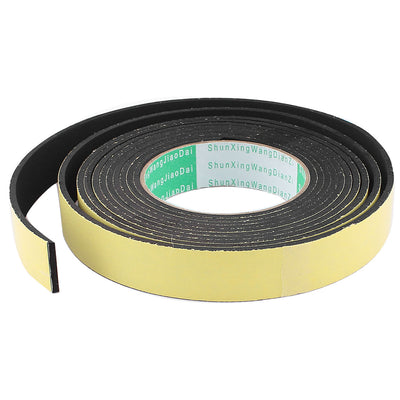 uxcell Uxcell 4M 25mm x 3mm Single Side Adhesive Foam Sealing Tape for Door Window