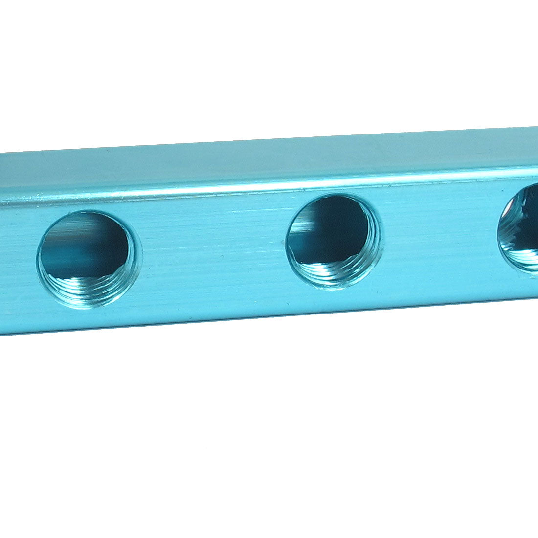 uxcell Uxcell Luft Kompressor 1/4BSP Gewinde 5Wege 8Loch Rohr Vielfältigen Block Splitter Blau de