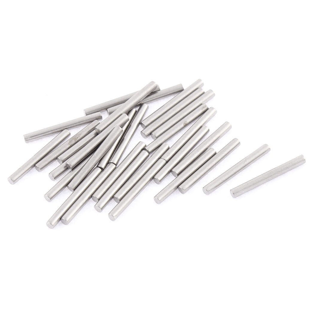 uxcell Uxcell M2x18mm Stainless Steel Straight Retaining Dowel Pins Rod Fasten Elements 30 Pcs