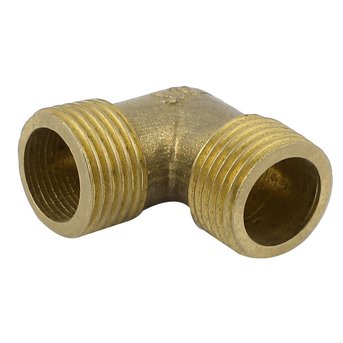 uxcell Uxcell 2PCS 90 Degree 1/2" Male NPT to 1/2" Male NPT Elbow Coupling Connector