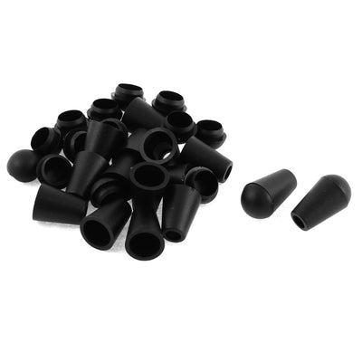 Harfington Uxcell Adjustable Black Detachable Cap Design Plastic Lanyard Locking Double Holes Cord Locks Fastener Stopper End 15 Pcs