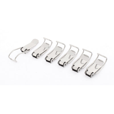 uxcell Uxcell Cupboard Cases Spring Loaded Toggle Latch Catch Hasp Lock 6pcs