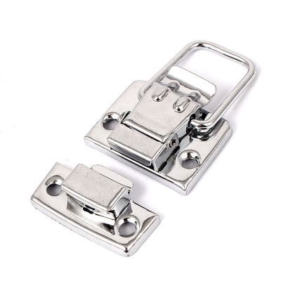 Harfington Uxcell Suitcase Case Chest Box Toggle Latch Catch Hasp 40mm x 30mm 5 Pcs