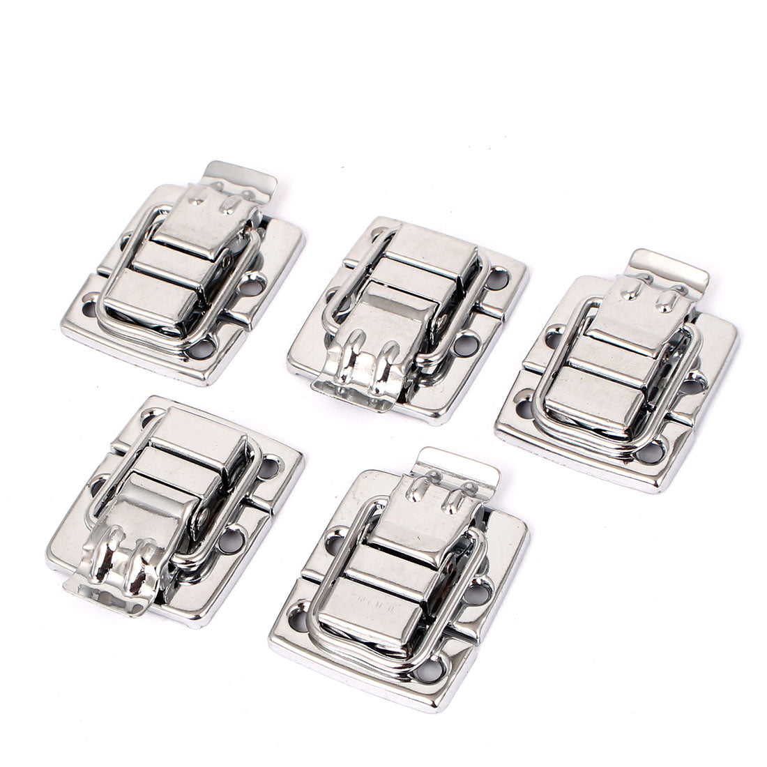 uxcell Uxcell Suitcase Case Chest Box Toggle Latch Catch Hasp 40mm x 30mm 5 Pcs