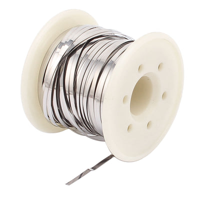 Harfington Uxcell 10M 33Ft 0.2x2mm Nichrome Flat Heater Wire for Heating Elements