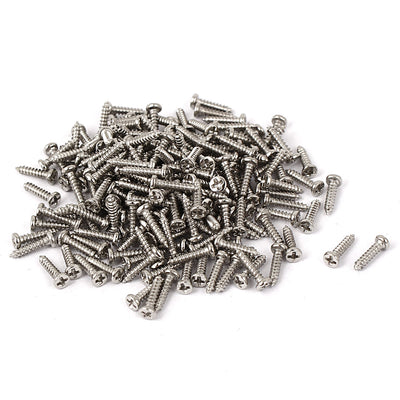 uxcell Uxcell M1.5x6mm Thread Phillips Pan  Self Tapping Drilling Screws Bolts 200pcs