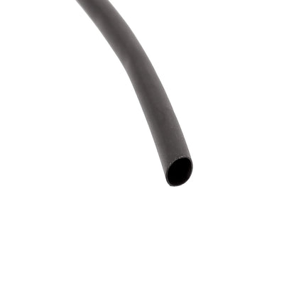 Harfington Uxcell 2.5mm Dia Polyolefin 2:1 Heat Shrink Tubing Shrinkable Tube Black 10Ft Long