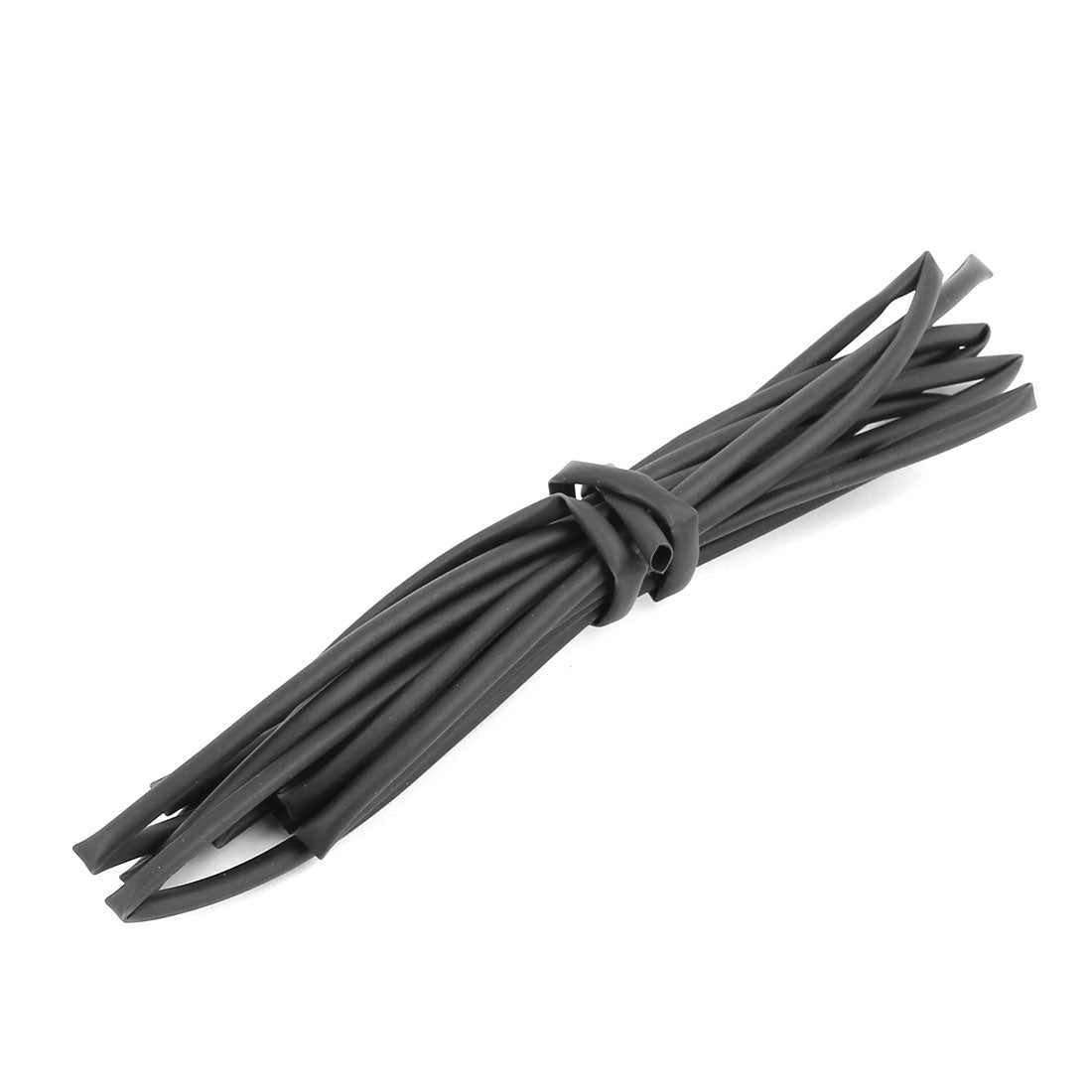 uxcell Uxcell 2.5mm Dia Polyolefin 2:1 Heat Shrink Tubing Shrinkable Tube Black 2.2M Long