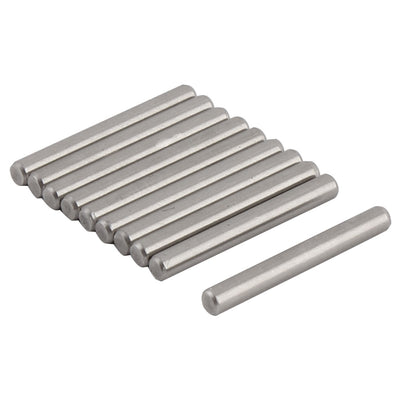 uxcell Uxcell Straight Retaining 304 Stainless Steel Dowel Pins Rod Fasten Elements 0.1" Diameter 1" Length 10 Pcs