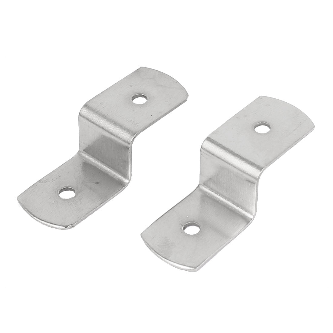 uxcell Uxcell 38mm x 13mm x 11mm Metal Z Shape Picture Frame Braces Brackets Silver Tone 20PCS