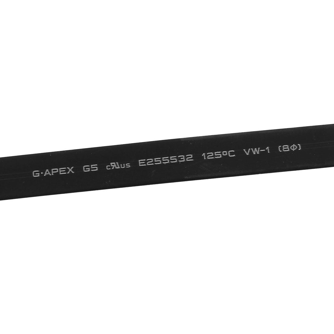 uxcell Uxcell 32.8ft x 8mm Diameter 2:1 Shrinkage Ratio PE Insulated Heat Shrink Tubing Black