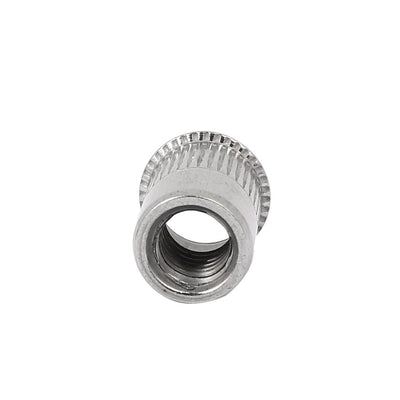 Harfington Uxcell M6 x 14mm Stripe Countersunk Head Blind Rivet Nut Insert Nutsert 20PCS