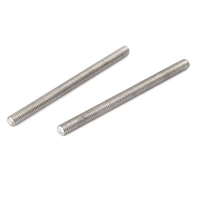 Harfington Uxcell M3 x 45mm 304 Stainless Steel Fully Threaded Rods Bar Studs Fasteners 20 Pcs