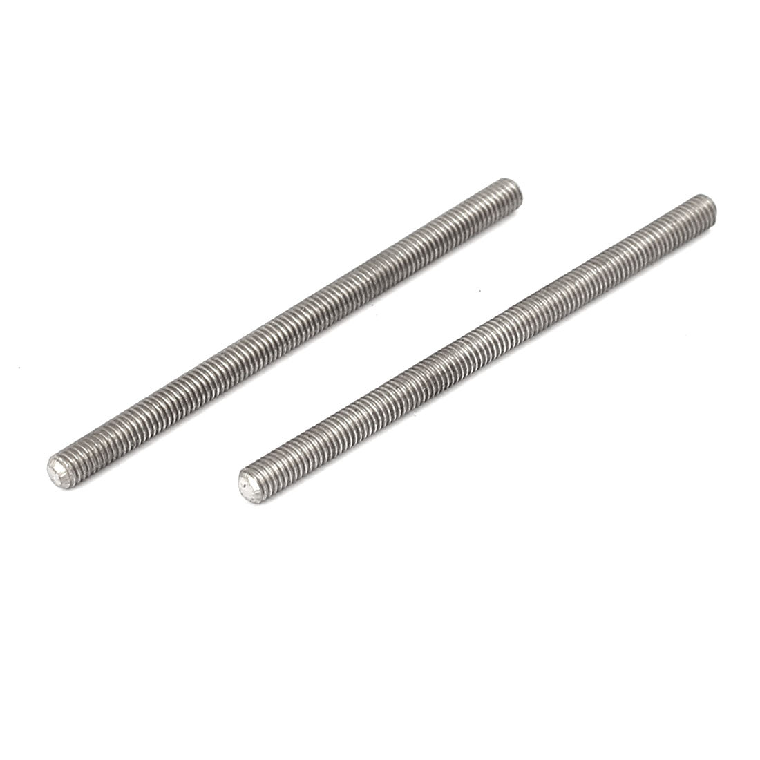 uxcell Uxcell M3 x 50mm 0.5mm Pitch 304 Stainless Steel Fully Threaded Rods Hardware 20 Pcs