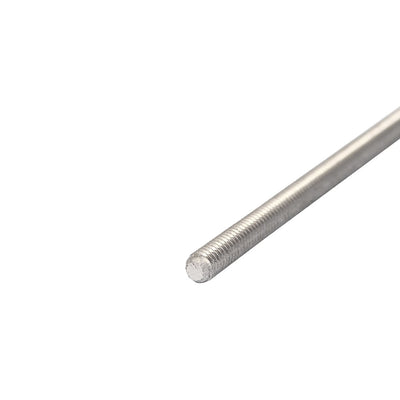 Harfington Uxcell 20 Stk. 304 Edelstahl Vollgewindestangen Befestigungen M3 x 55mm 0,5 mm Abstand de