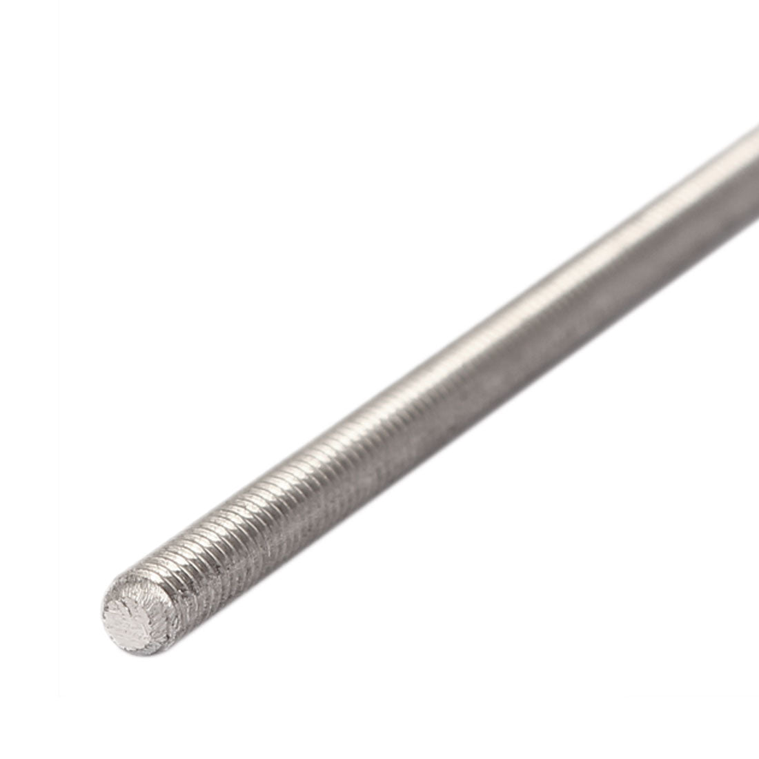 uxcell Uxcell M3 x 90mm 0.5mm Pitch 304 Stainless Steel Fully Threaded Rods Silver Tone 10 Pcs