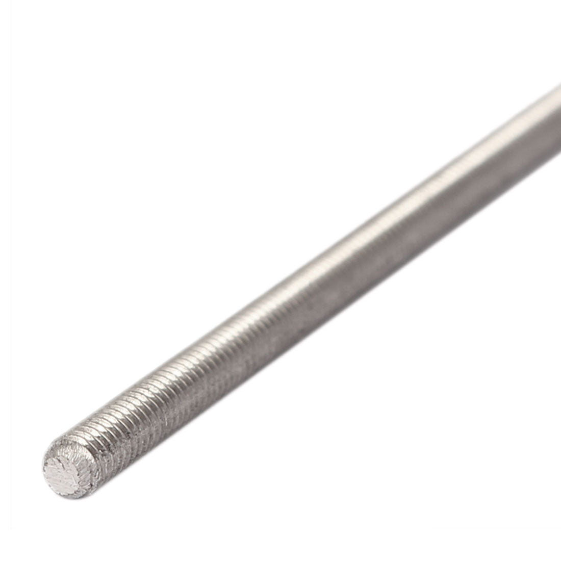 uxcell Uxcell M3 x 100mm 0.5mm Pitch 304 Stainless Steel Fully Threaded Rods Fasteners 20 Pcs