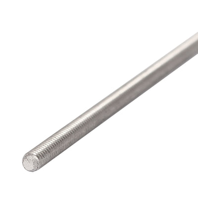 Harfington Uxcell 10Stk. 304 Edelstahl volle Gewindestange Stehbolzen M3 x 160mm 0,5mm Gewindegang de