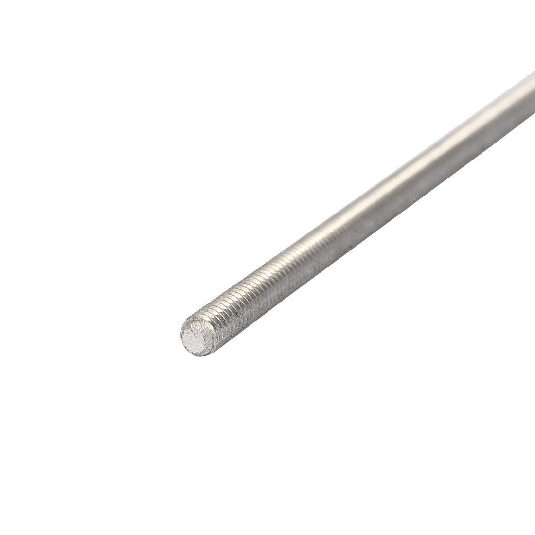 uxcell Uxcell M3 x 170mm 0.5mm Pitch 304 Stainless Steel Fully Threaded Rod Silver Tone 10 Pcs