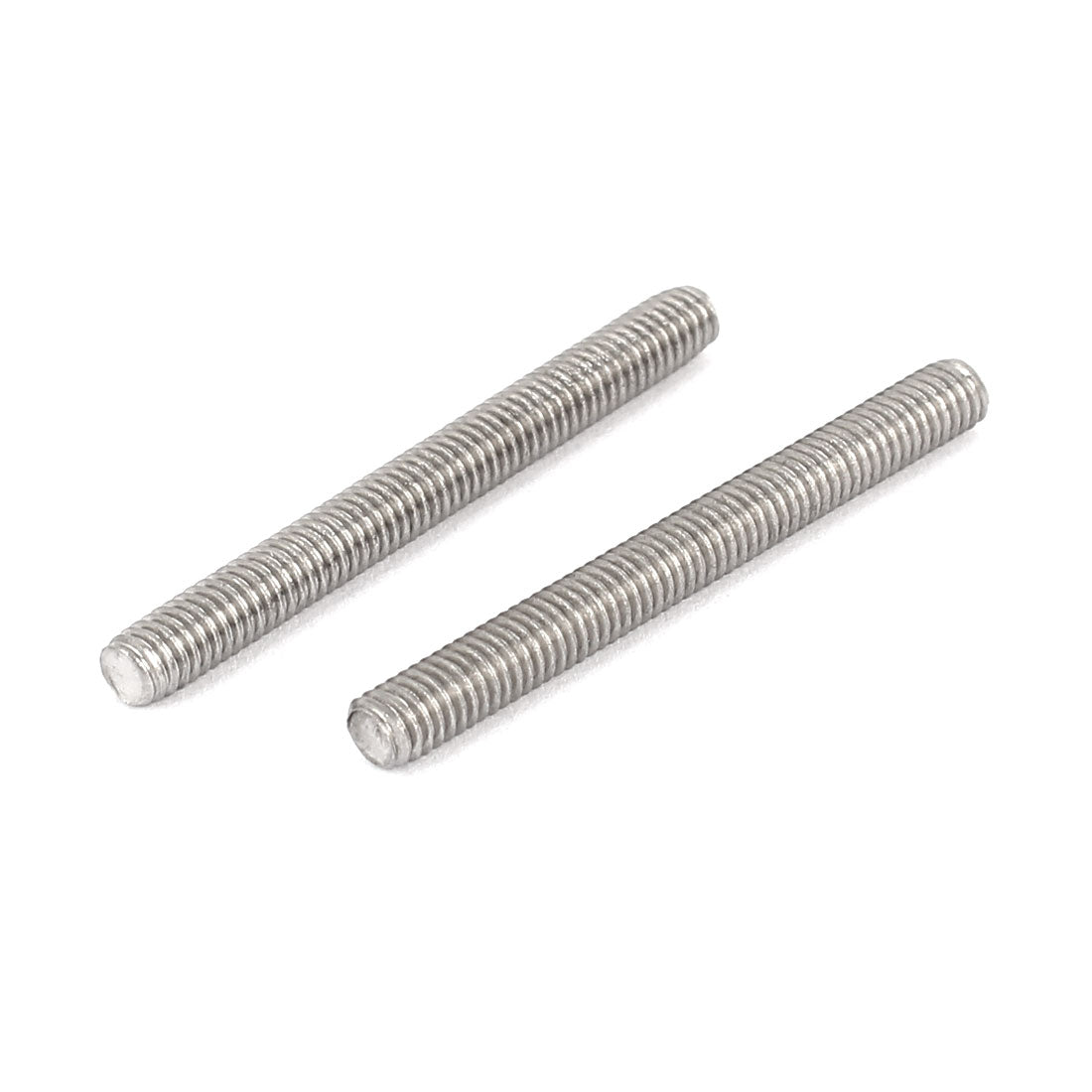 uxcell Uxcell M4 x 40mm 304 Stainless Steel Fully Threaded Rod Bar Studs Fasteners 20 Pcs