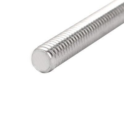 Harfington Uxcell M4 x 50mm 0.7mm Pitch 304 Stainless Steel Fully Threaded Rod Fasteners 20 Pcs